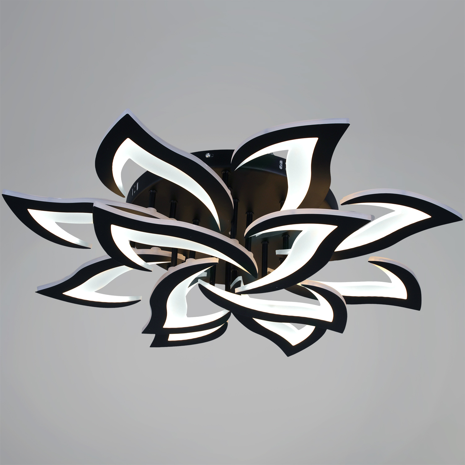 30150-0.3-8+4 BK светильник потолочный