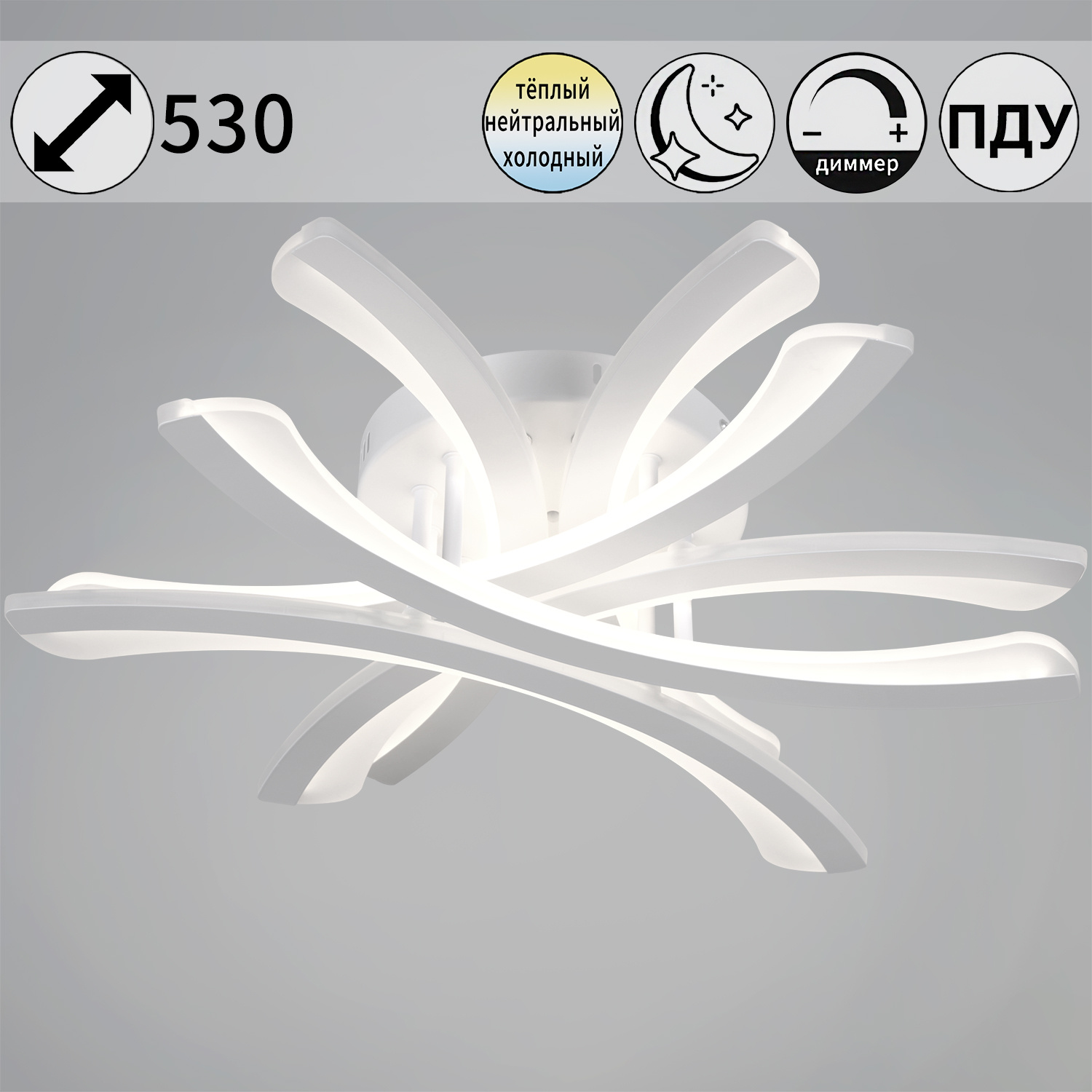 94090-0.3-06A WH светильник потолочный