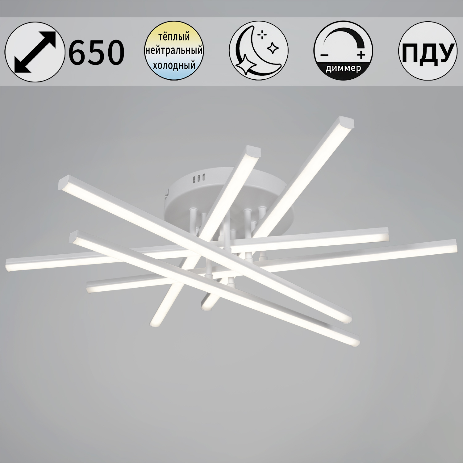 09190-0.3-06A WH светильник потолочный