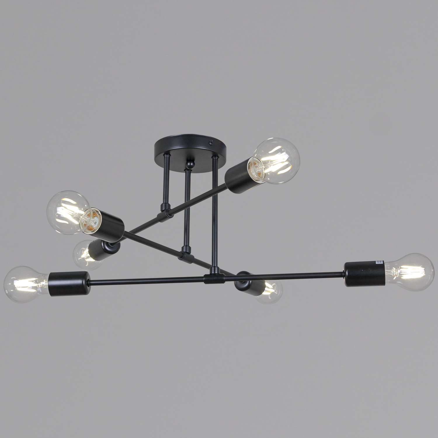 90800-0.3-06 BK светильник потолочный