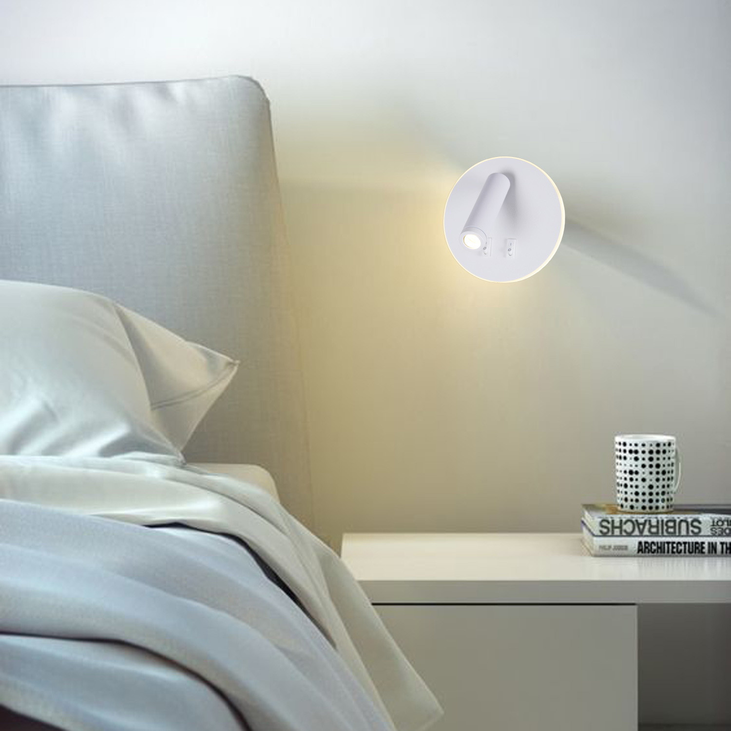 86203-9.2-001KT "L" LED12W WT светильник настенный